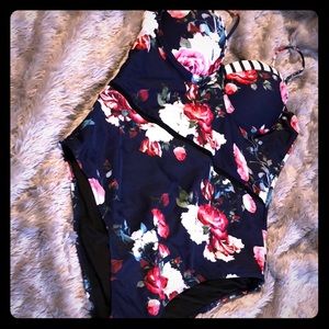 CupShe Floral One Piece